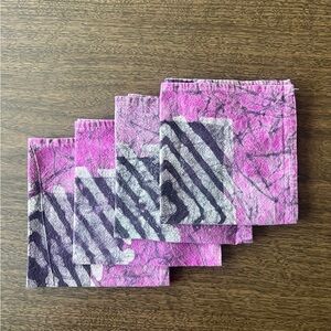Handmade Batik Napkins Set of 4